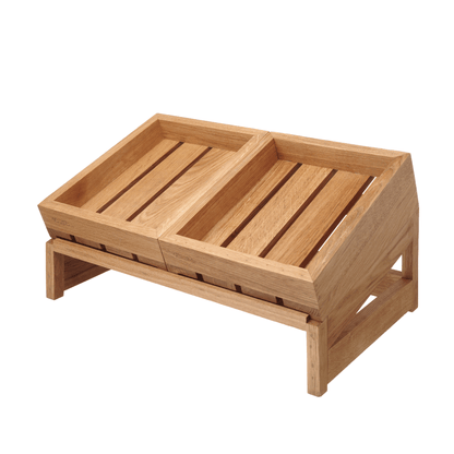 Madeira inclined box GN 1/2