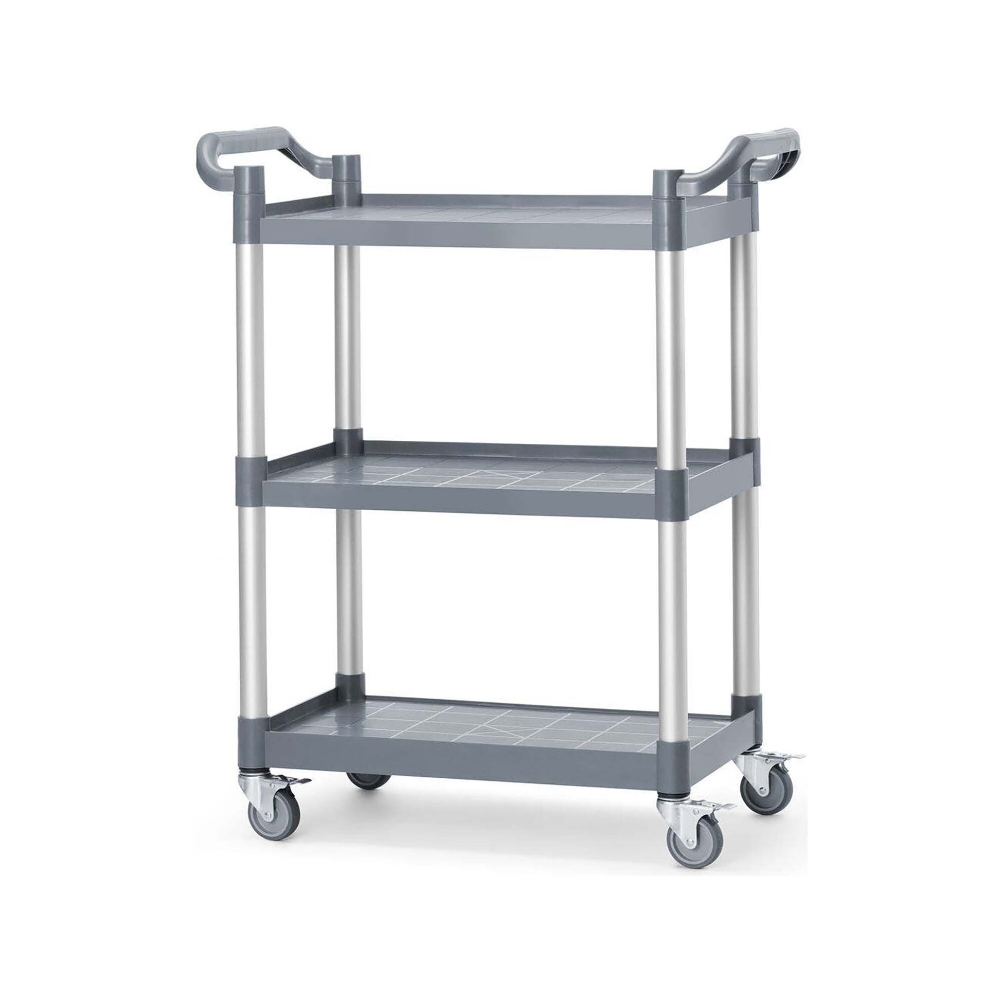 3-shelf polypropylene service cart, AmerBox, 800x410x(H)950mm