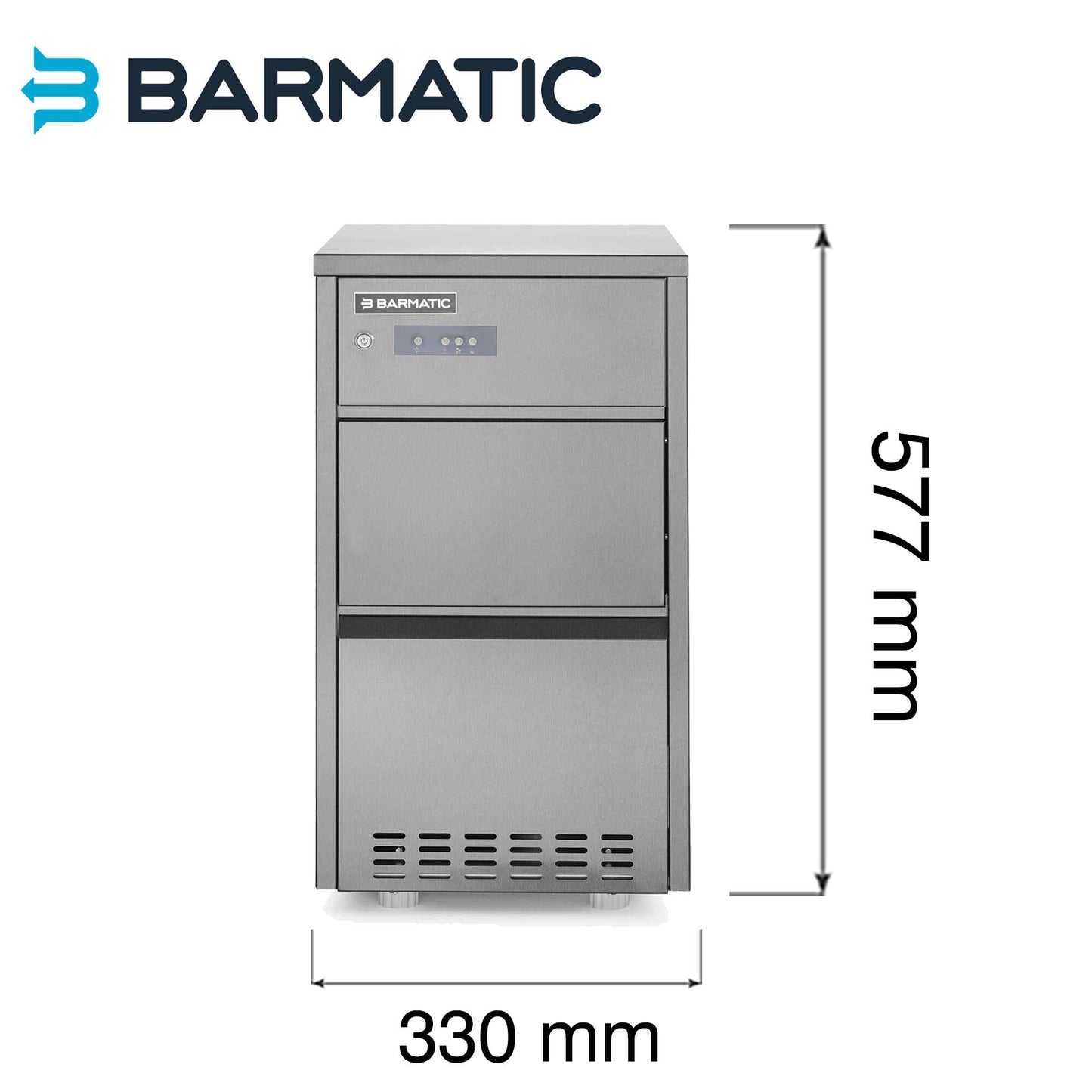 Bullet Dark Bar Ice Maker 20 kg/24 h, 5 kg