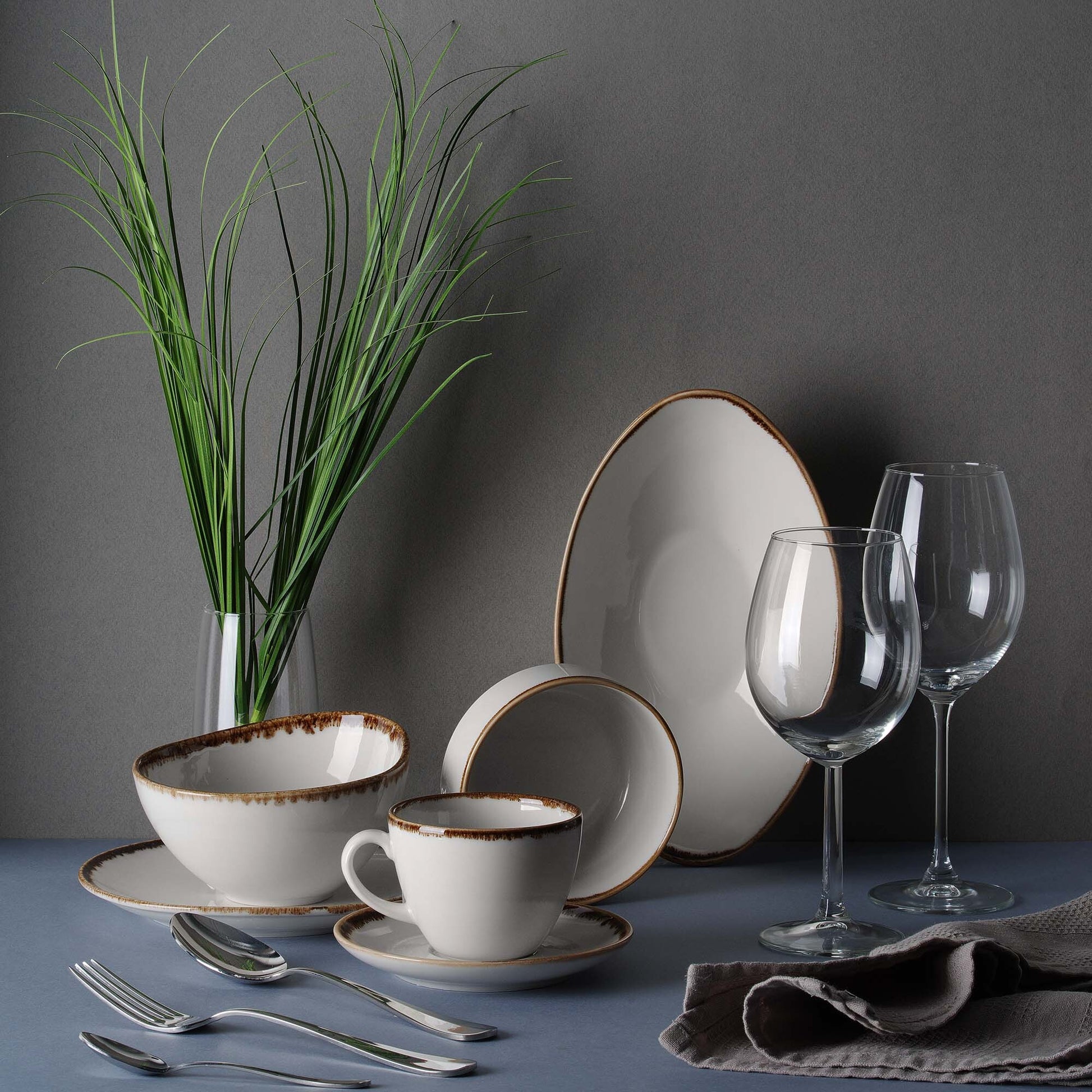 Vanilla saucer for soup cup, 170 mm