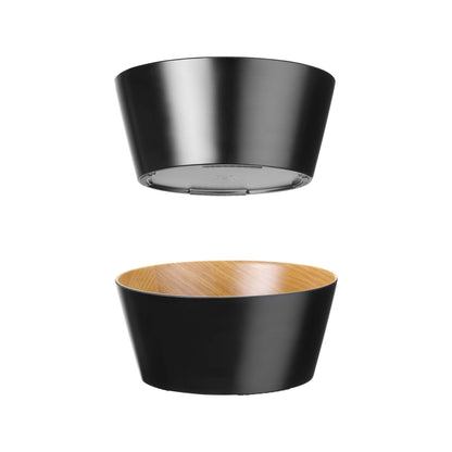 Panama Black buffet bowl, 220x(h)100mm