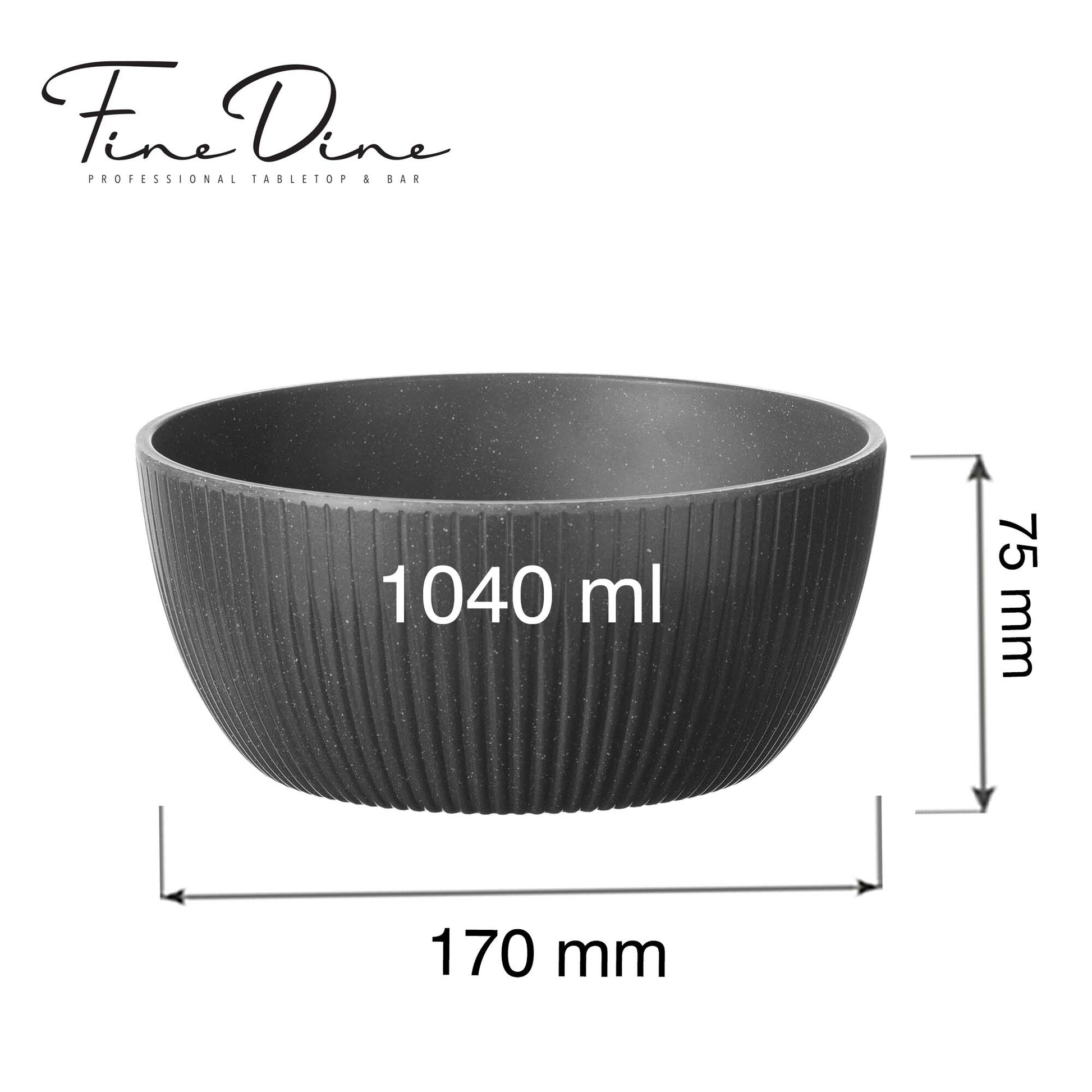 Belize round buffet bowl, 170x(h)75mm