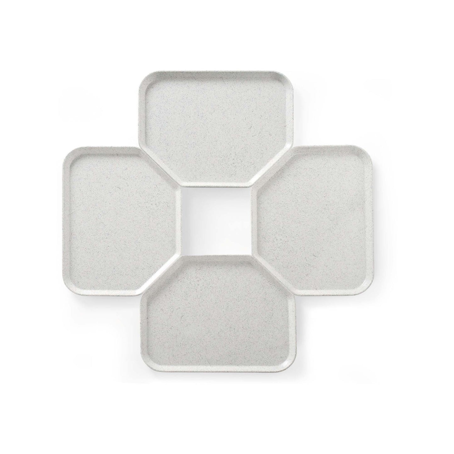 Poliester trapezoid tray 355x455mm