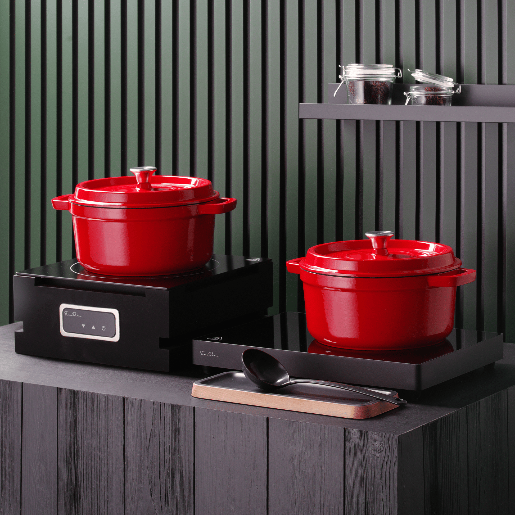 Induction cooker 800W, 455x333x(h)62mm