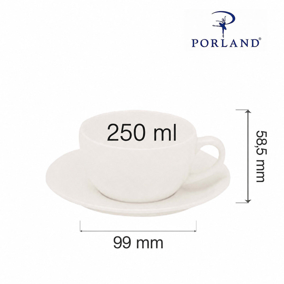 Porland Dove elegant cup