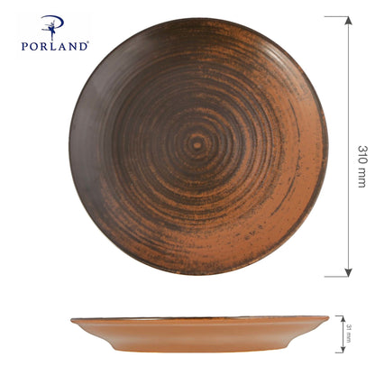 Porland bown Lykke Brown flat plate