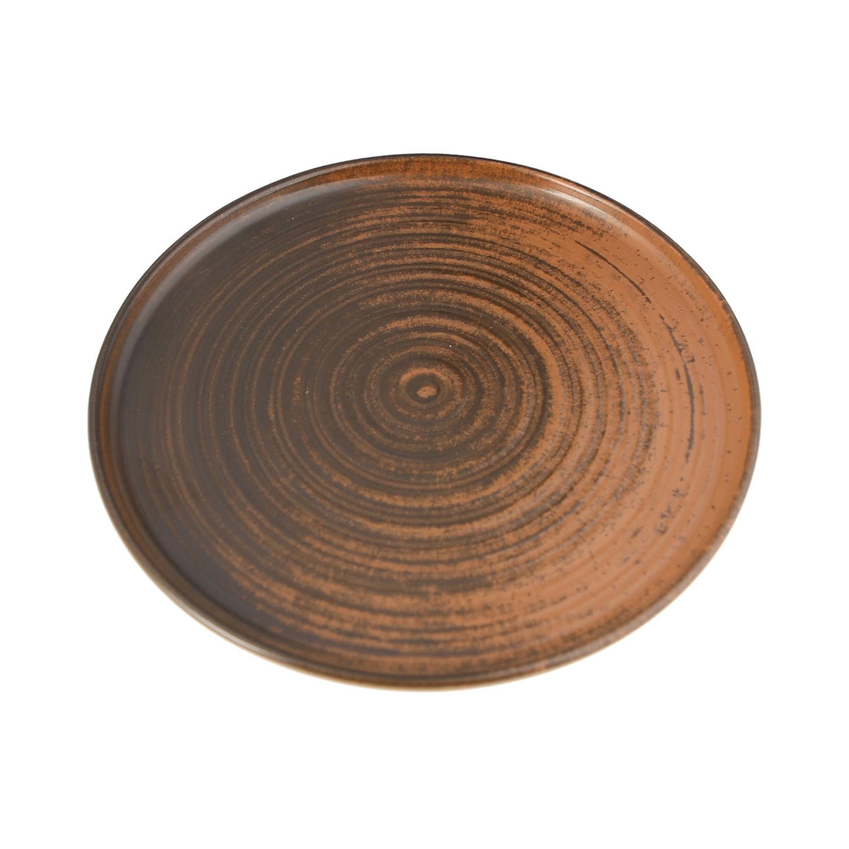 Porland bown Lykke Brown high edge plate