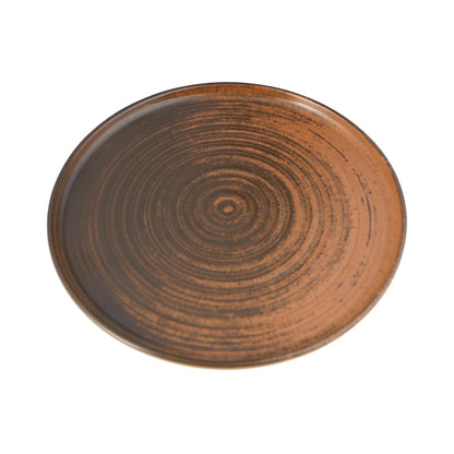 Porland bown Lykke Brown high edge plate