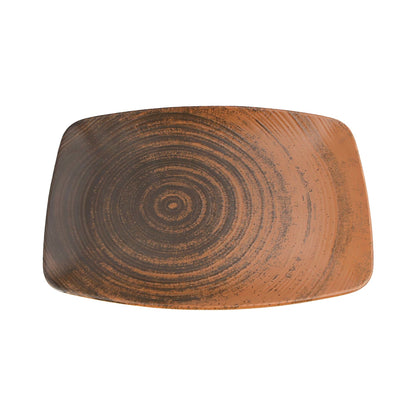 Lykke Brown oval plate, 270mm