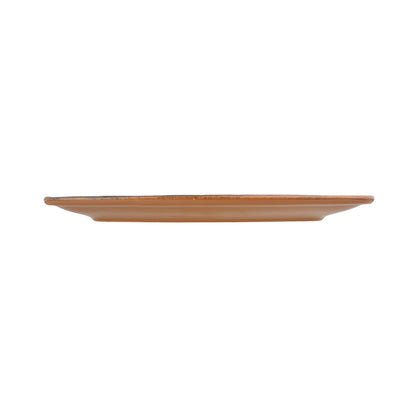 Lykke Brown oval plate, 270mm