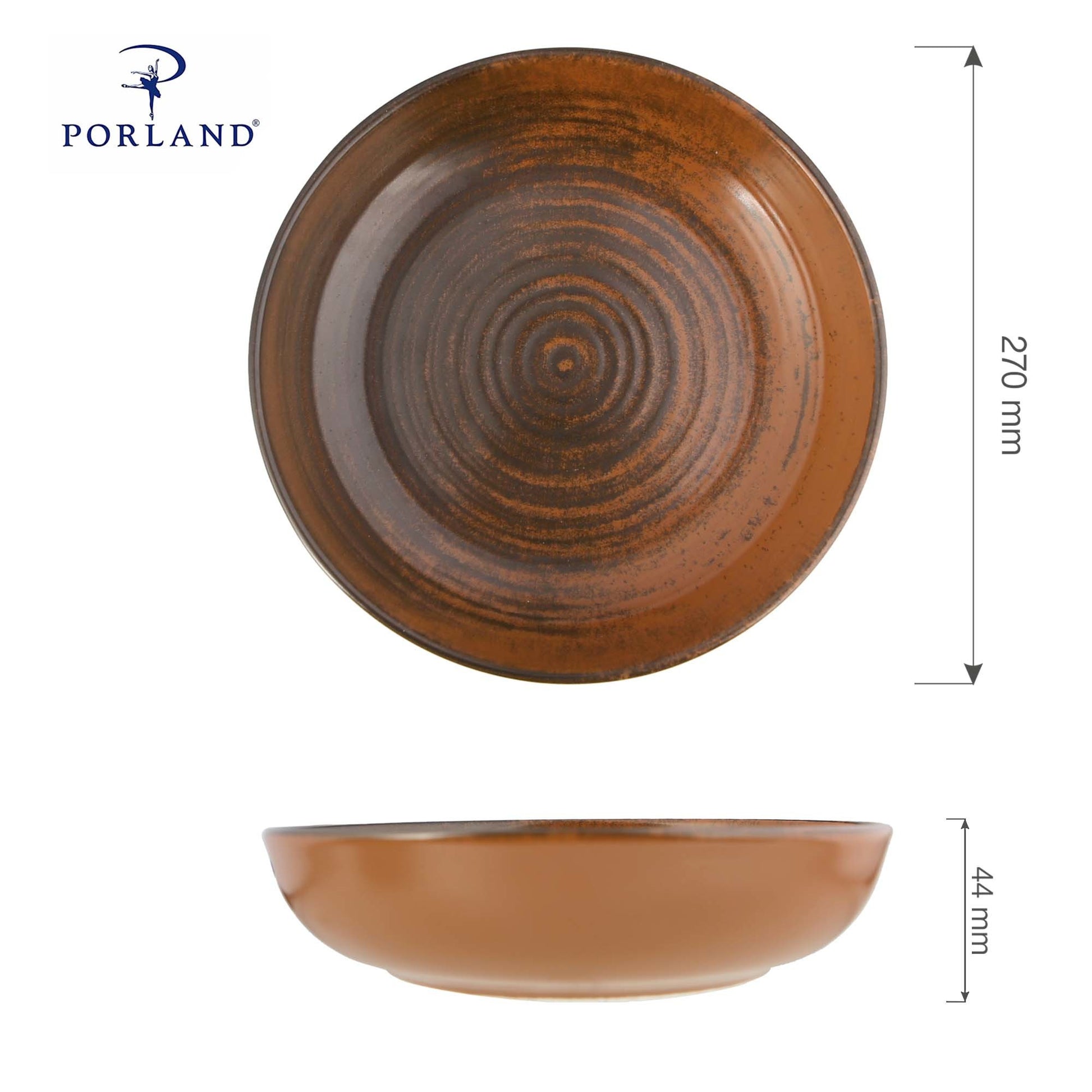 Porland bown Lykke Brown coupe plate