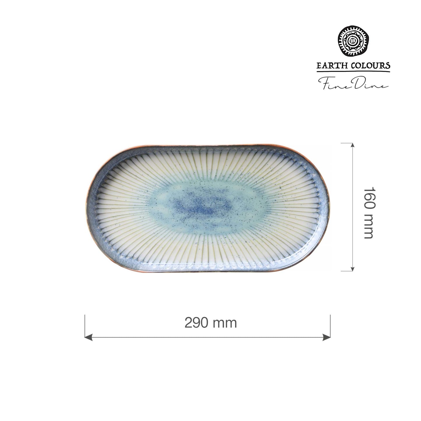 Fine Dine oval plate
