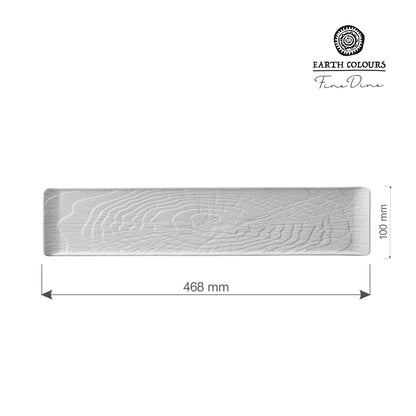Fine Dine rectangular plate - 468x100mm