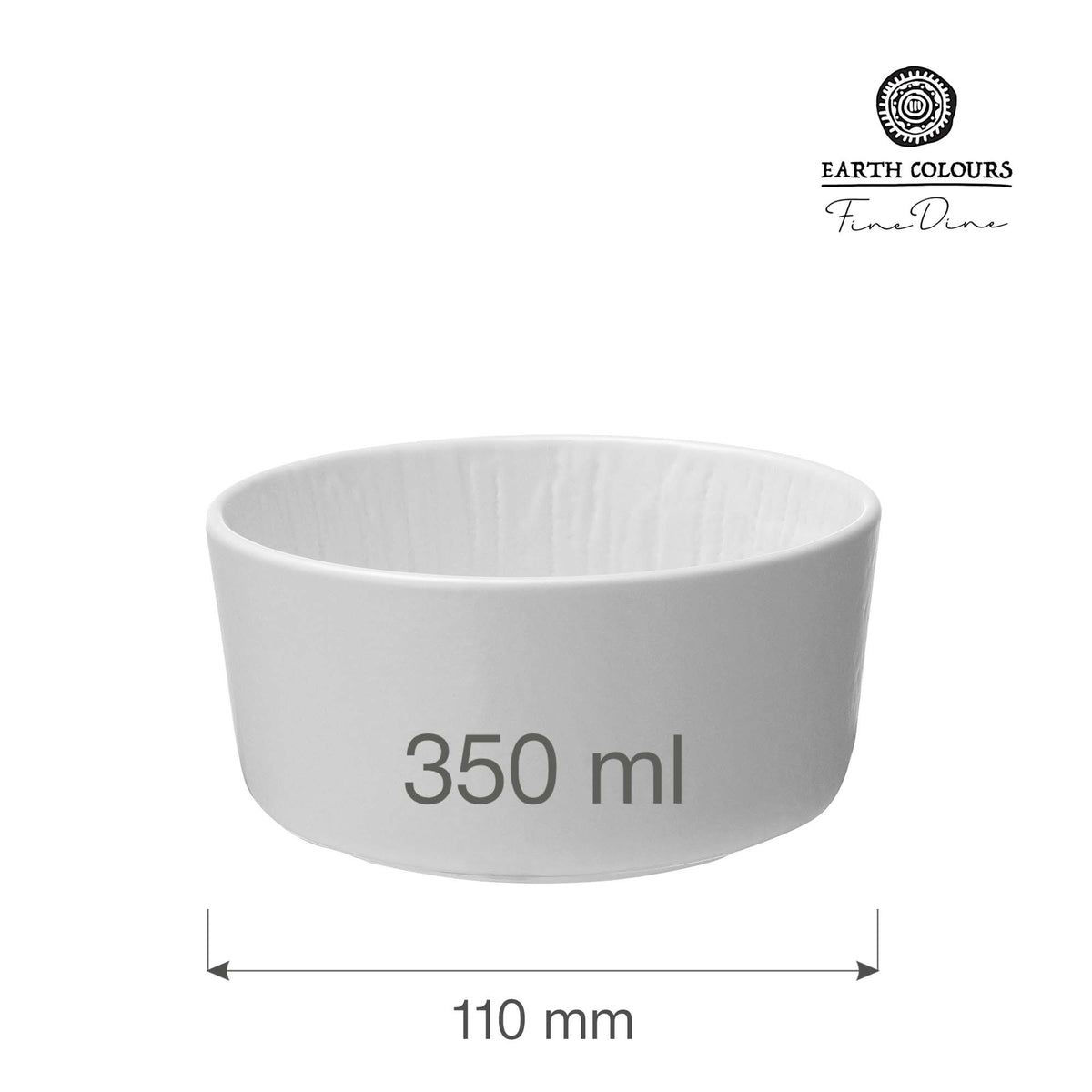 Fine Dine shallow bowl, 110mm
