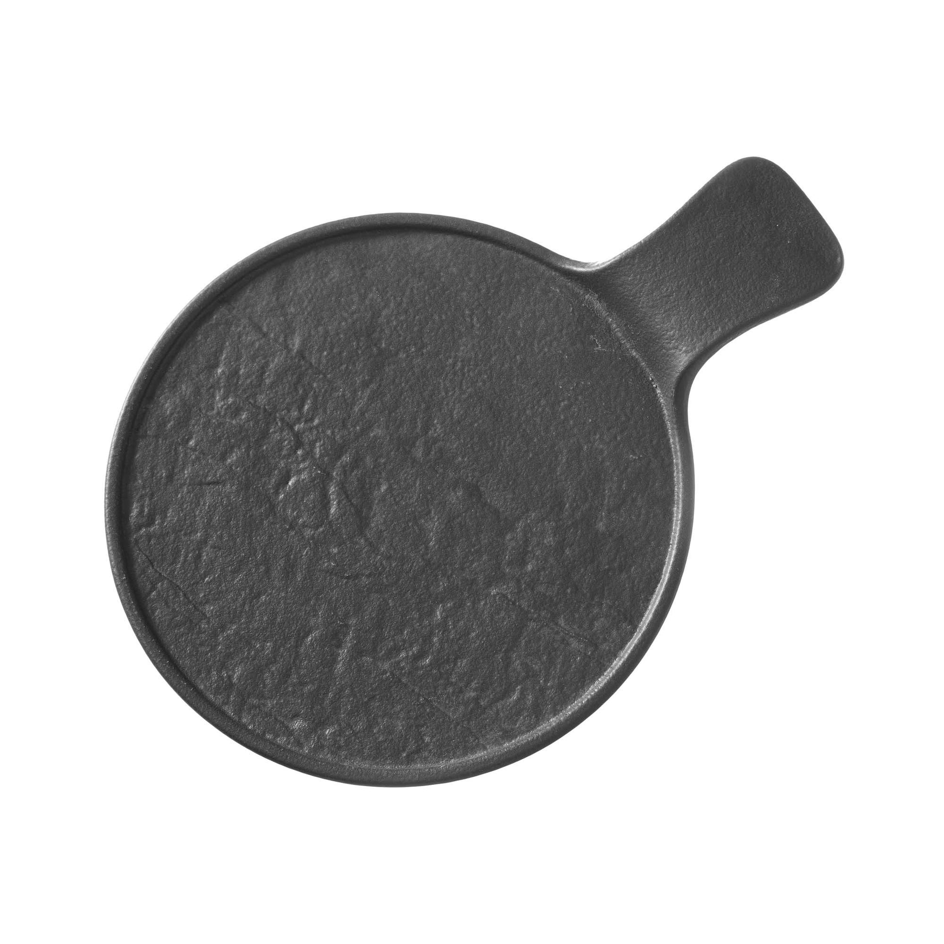 Fine Dine serving plate with handle