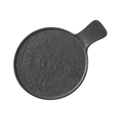 Fine Dine serving plate with handle