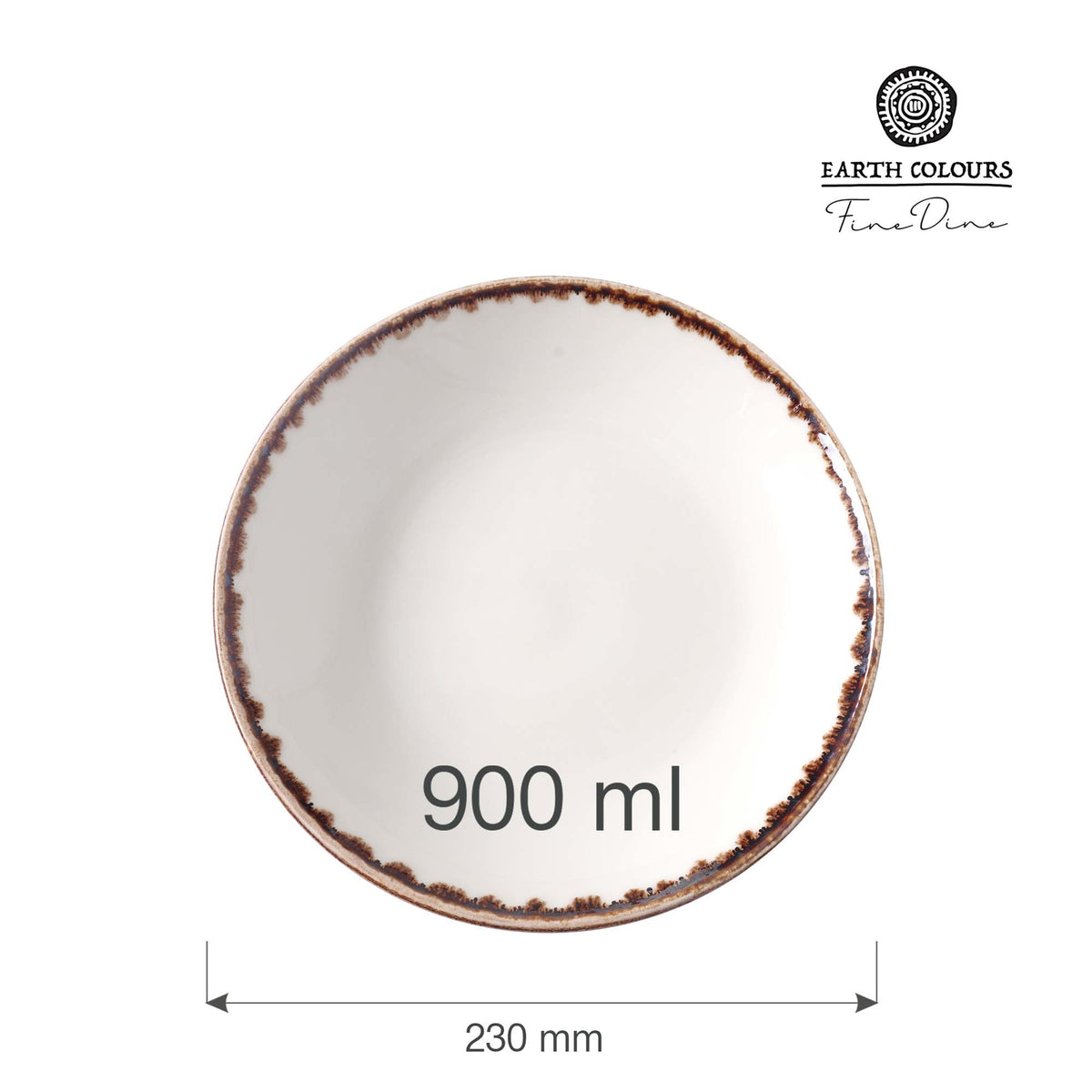 Fine Dine deep plate, 230mm - 781173
