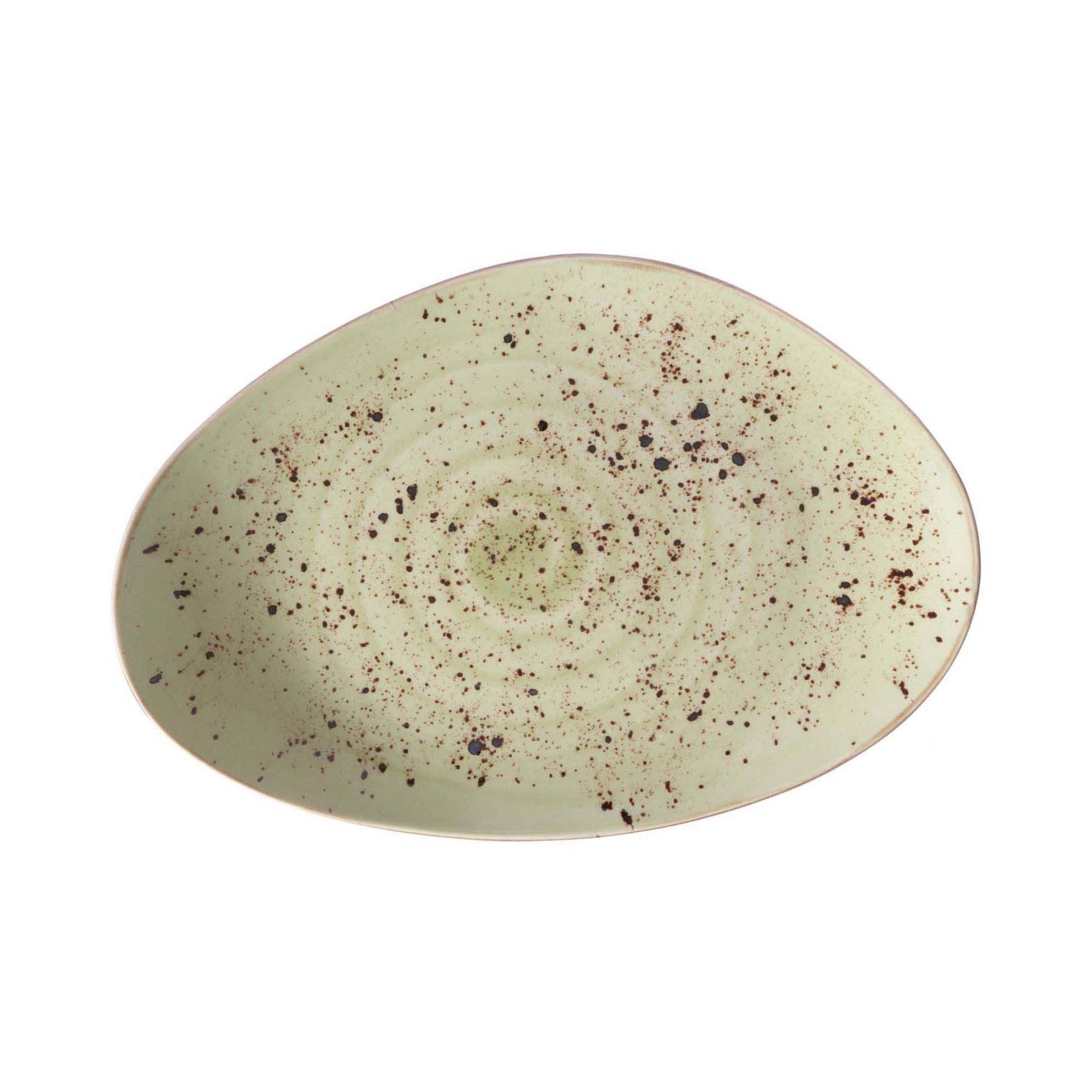 Fine Dine organic shape plate, 350x210mm