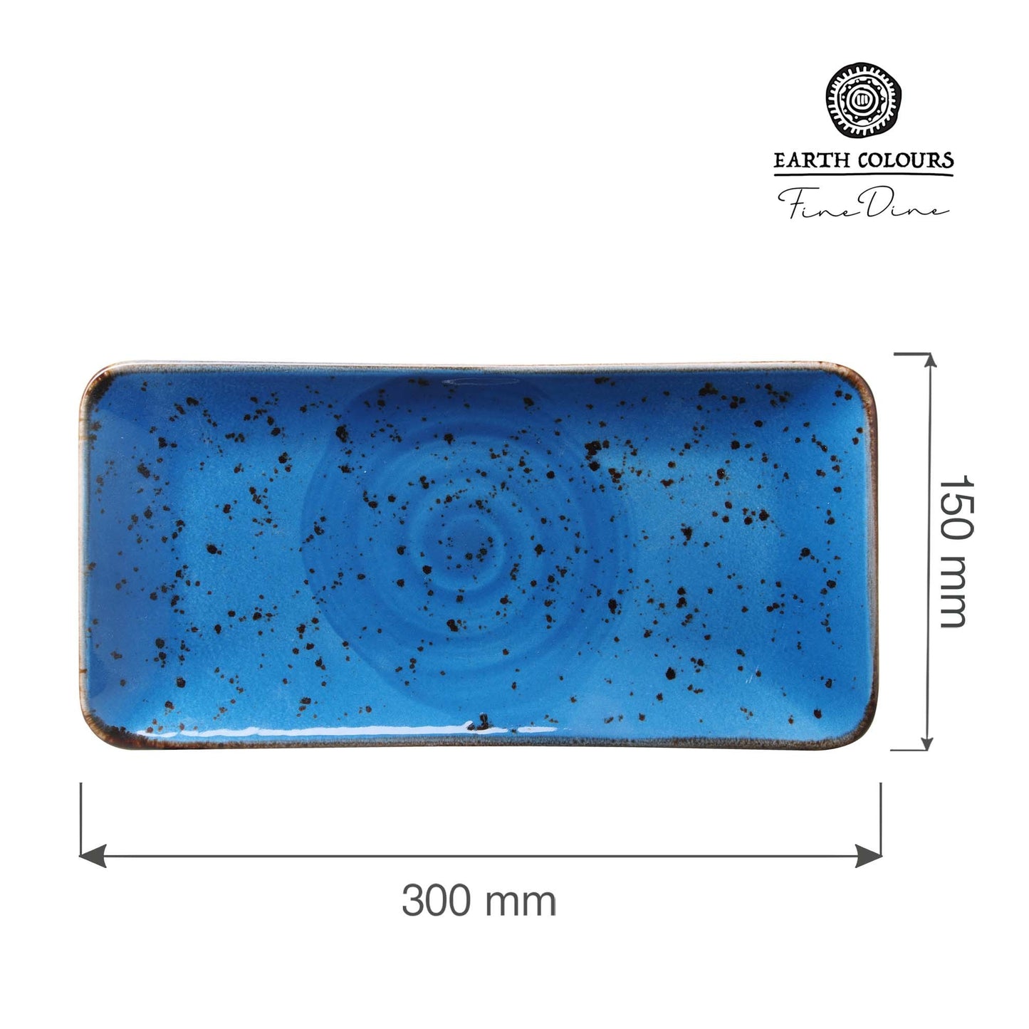 Fine Dine rectangular plate, 300x150mm