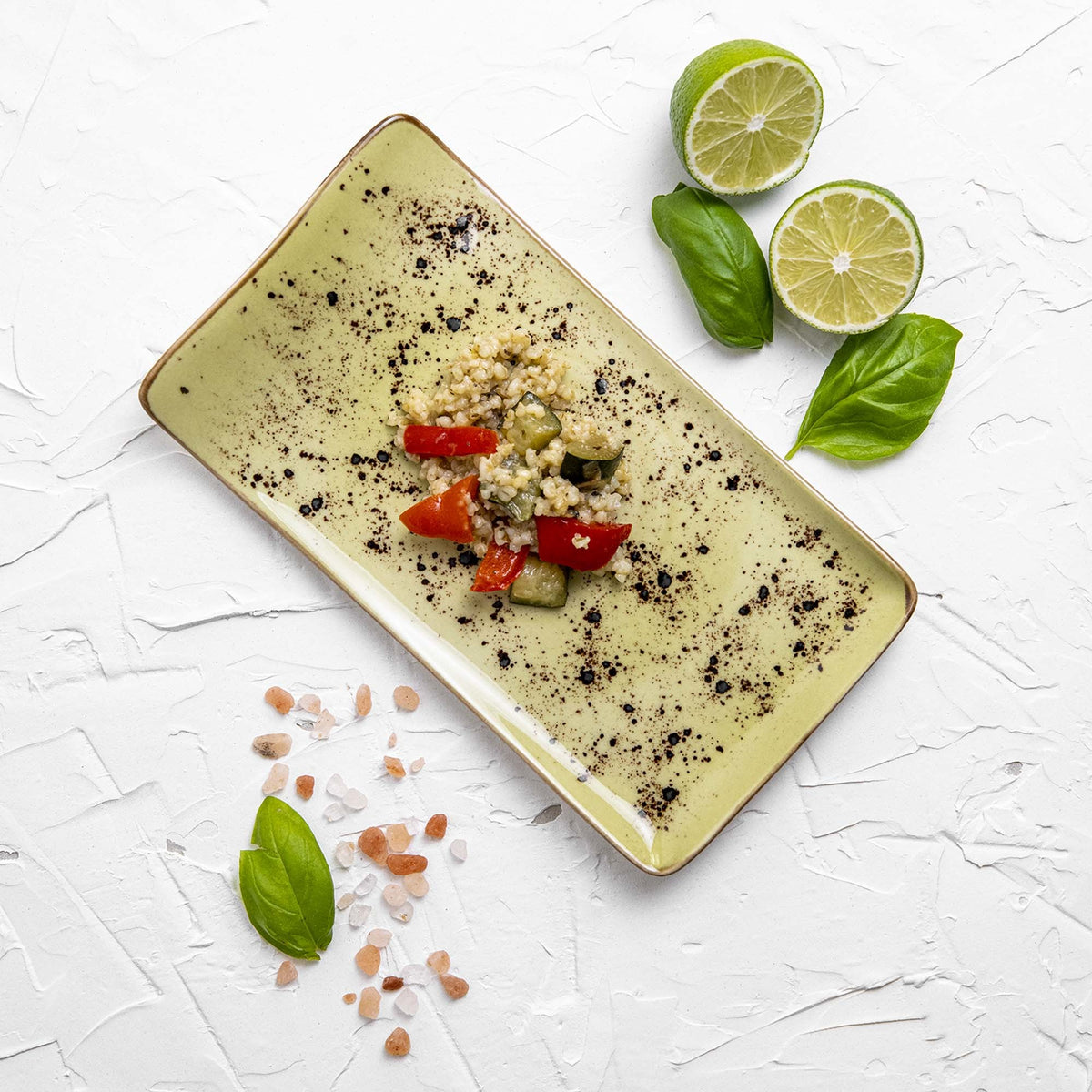 Fine Dine rectangular plate, 300x150mm
