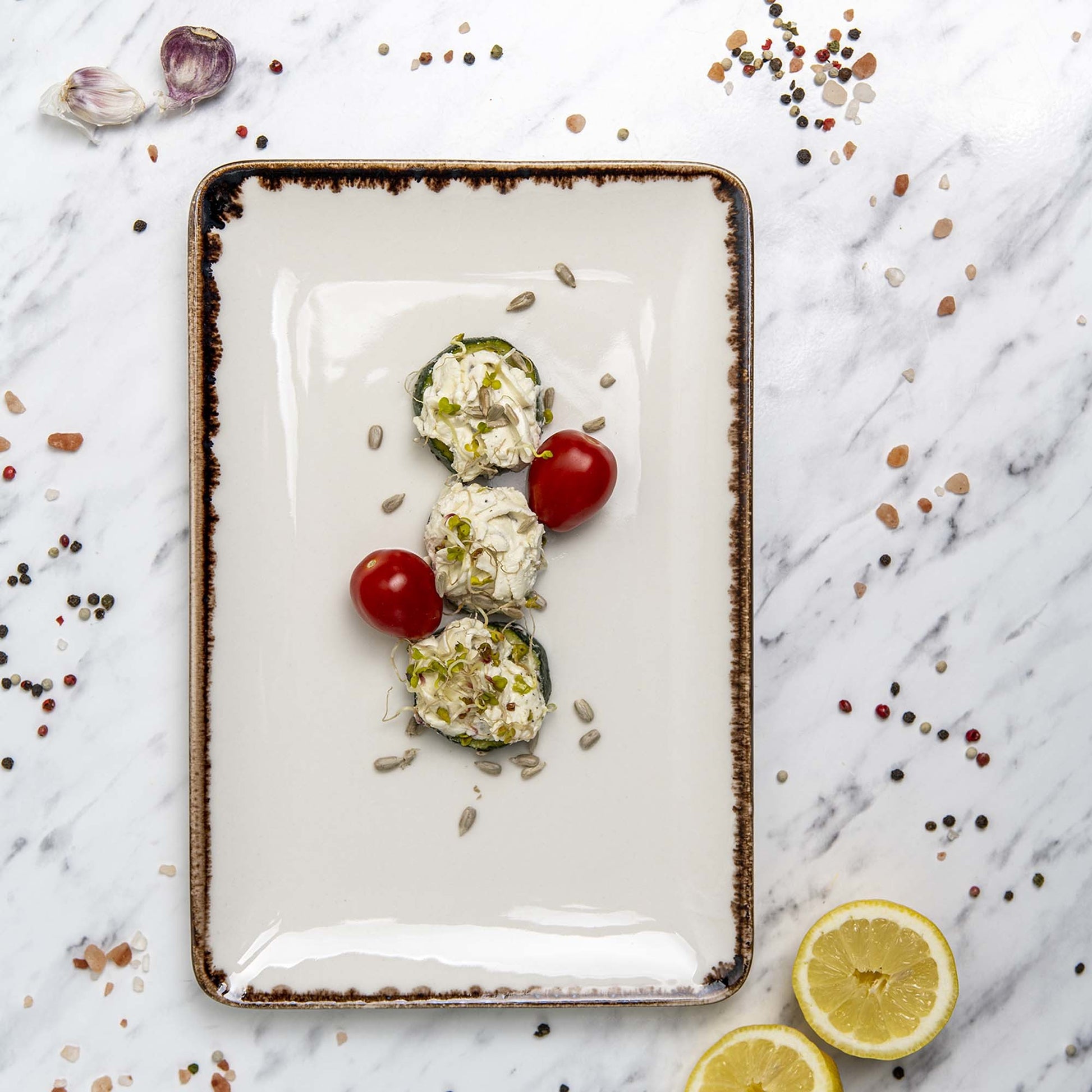 Fine Dine rectangular plate, 300x150mm