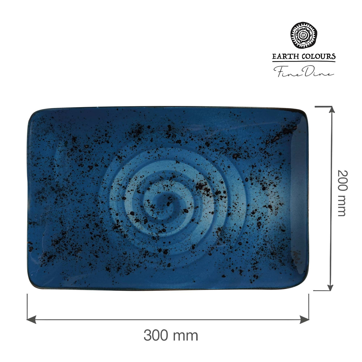 Fine Dine rectangular plate, 300x200mm