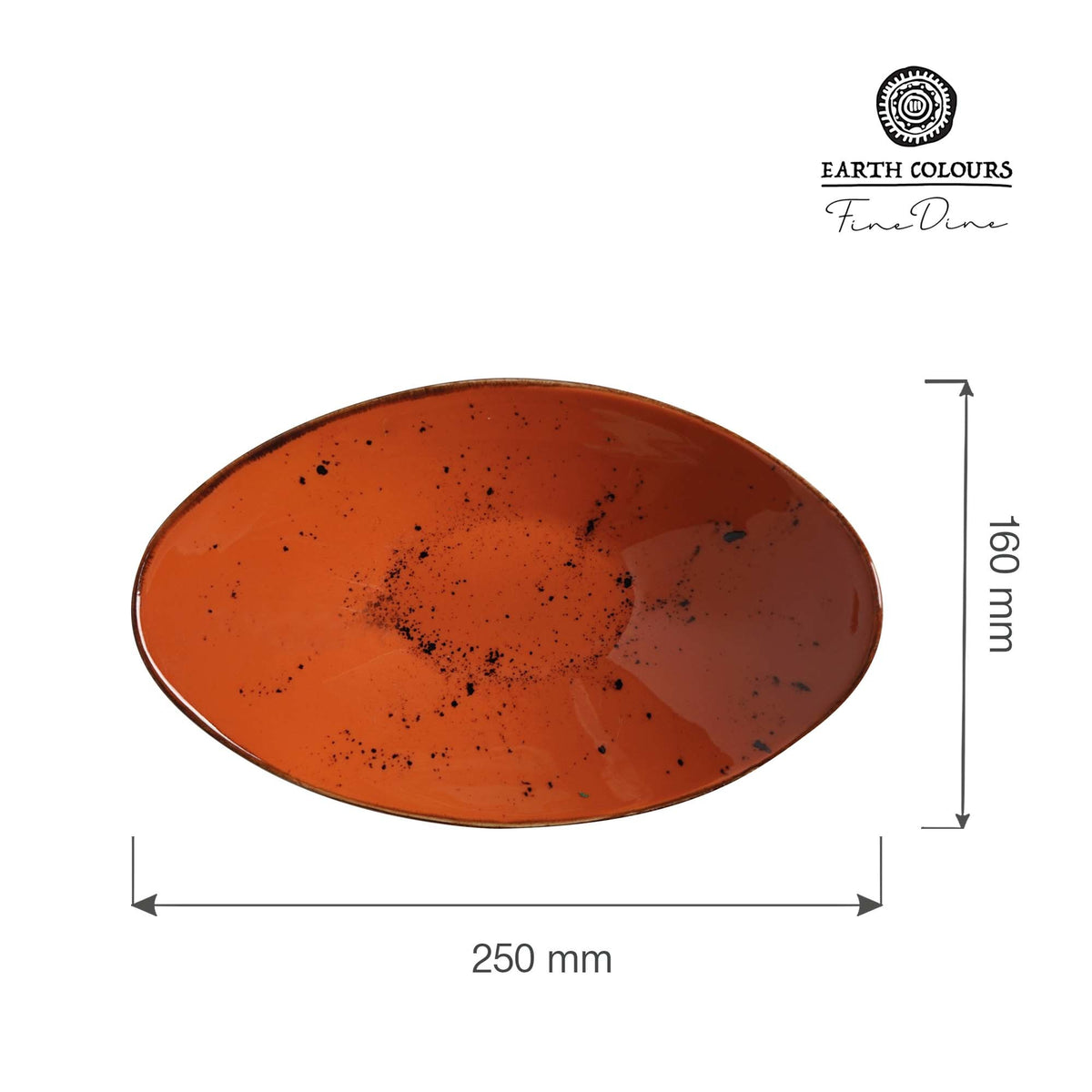 Fine Dine boat bowl, 250x160mm