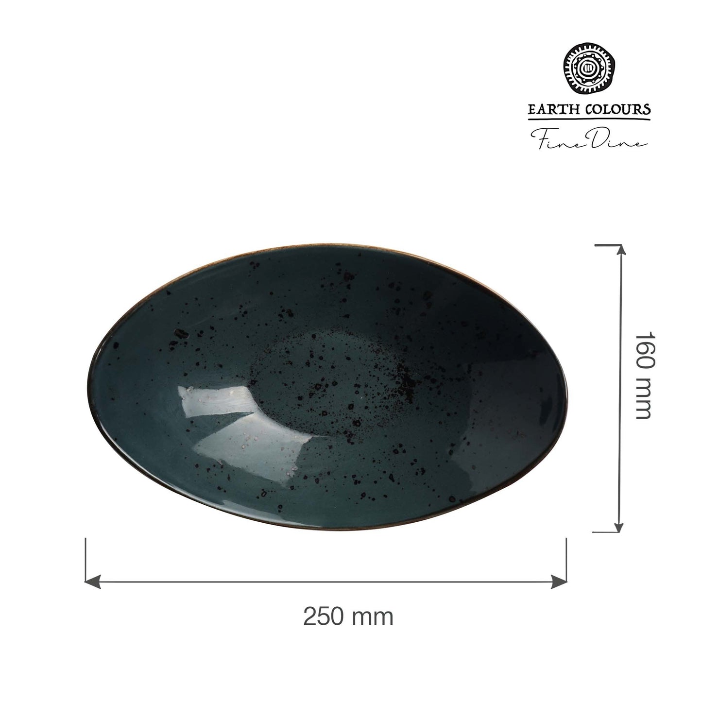 Fine Dine boat bowl, 250x160mm