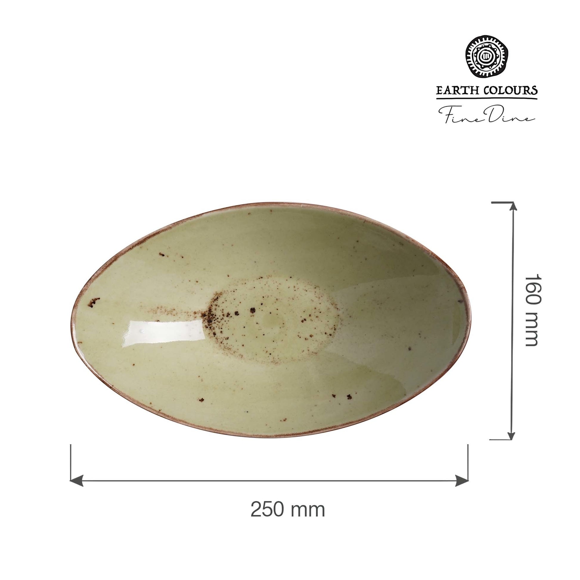 Fine Dine boat bowl, 250x160mm