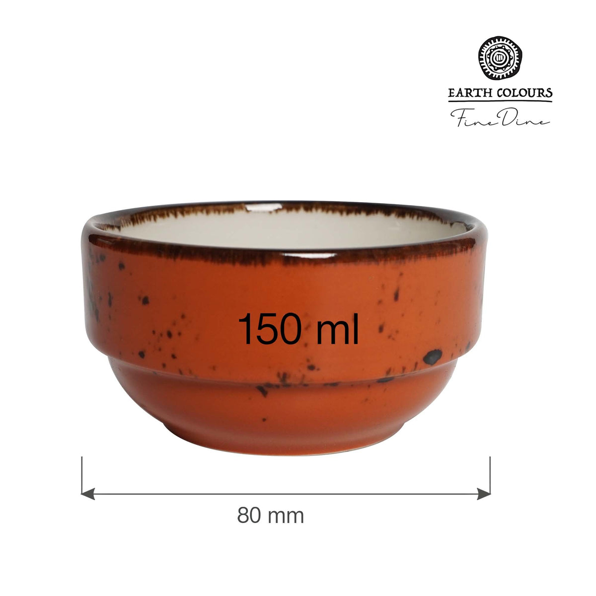 Fine Dine stackable bowl - 80mm