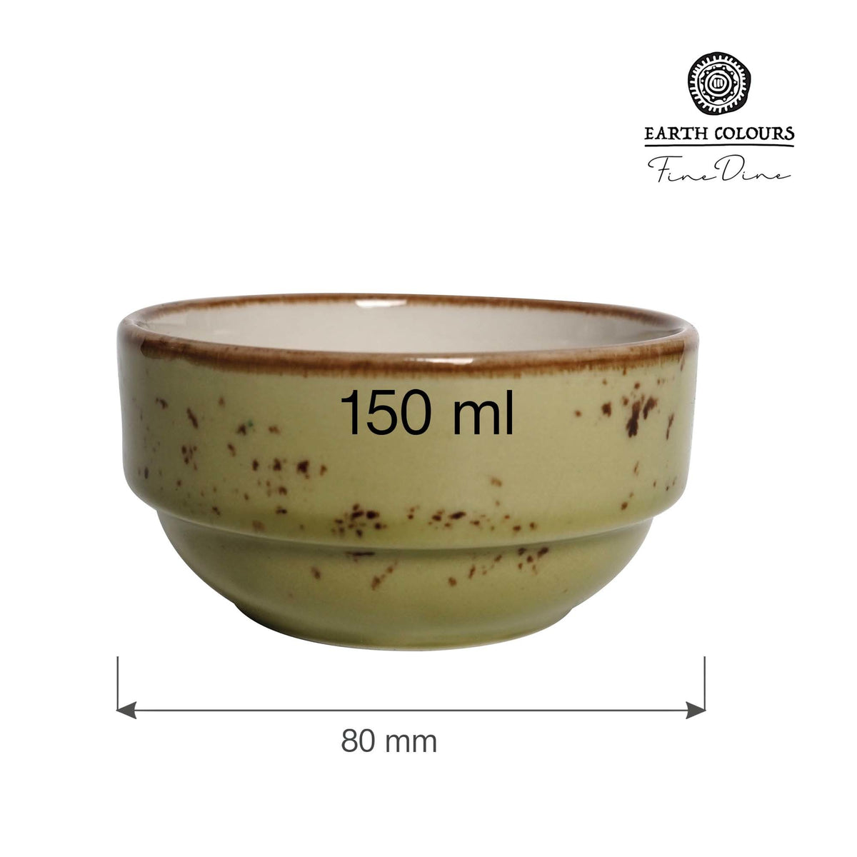 Fine Dine stackable bowl - 80mm