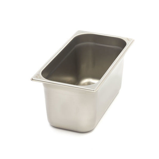 Maxima Gastronorm Container, 1/3 GN, 15 cm Deep, Stainless Steel, product photo