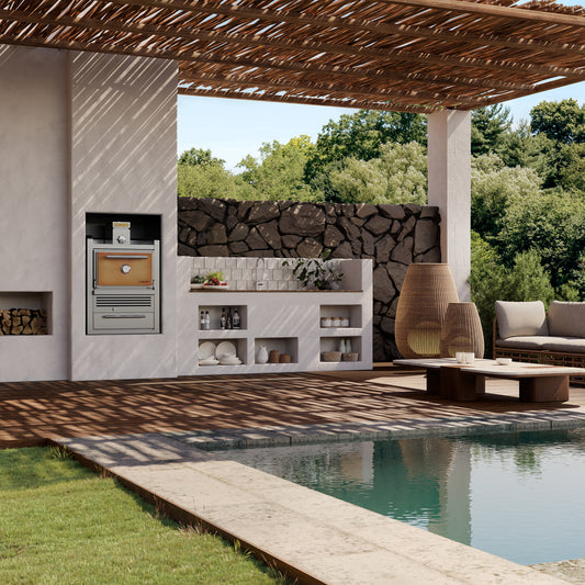 Josper CASA Charcoal Oven, Countertop — in a domestic kitchen