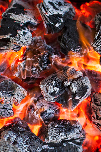 Josper Charcoal CAE, Holm oak — burning embers