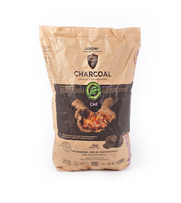 Josper Charcoal CAE, Holm oak — 9.5 kg kraft bag