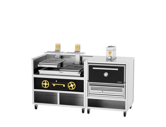 Josper Charcoal Oven and Grill Combo CVJ-PRO-50-2-1 L, 295 diners, alternate view