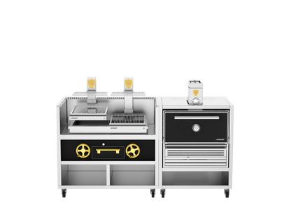 Josper Charcoal Oven and Grill Combo CVJ-PRO-50-2-1 M, 240 diners, front view
