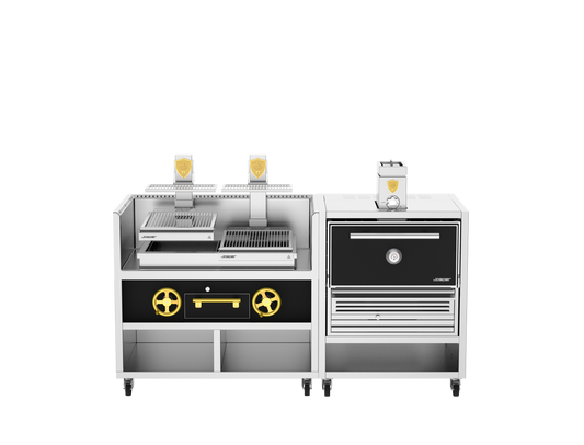 Josper Charcoal Oven and Grill Combo CVJ-PRO-50-2-1 M, 240 diners, front view