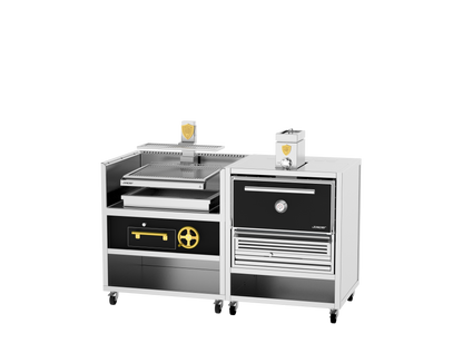 Josper Charcoal Oven and Grill Combo CVJ-PRO-76-1-1 M, 200 diners, alternate view