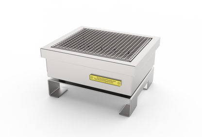 Josper HGJ-PRO S tabletop charcoal hibachi grill on a stand