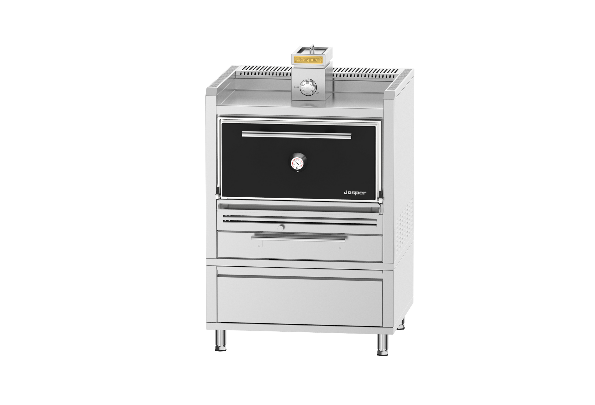 Josper HJA-PLUS-TD L175 charcoal oven, table and drawer base