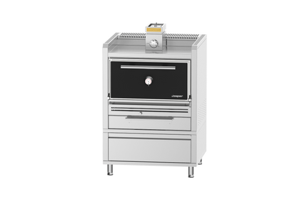 Josper HJA-PLUS-TD L175 charcoal oven, table and drawer base