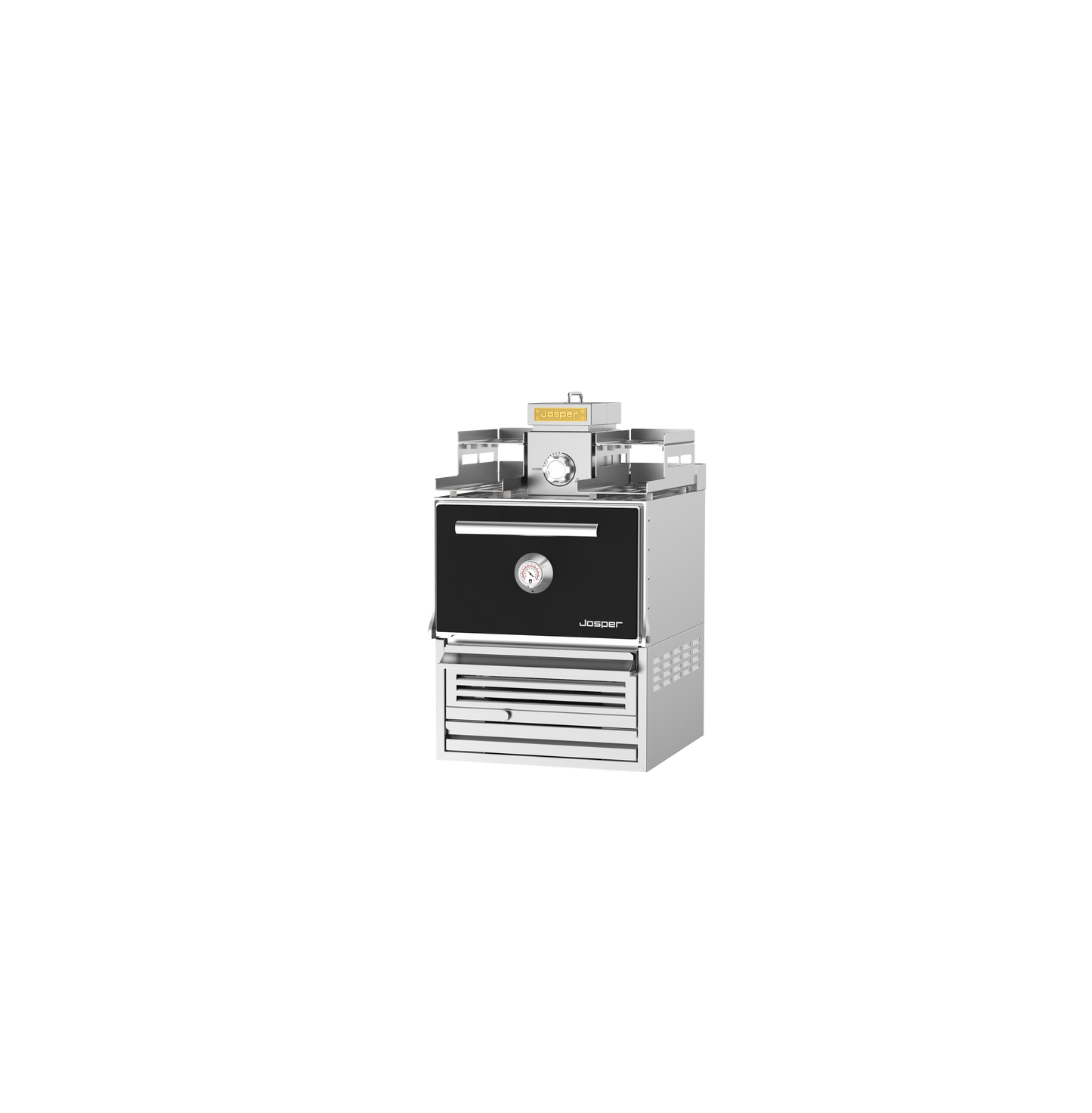 Josper HJX-PRO-W S80 charcoal oven with warming unit