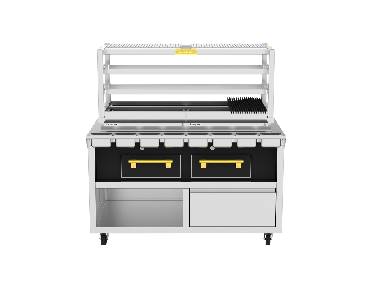 Josper MGJ-132 floor-standing Mangal grill, 90 diners, alternate view