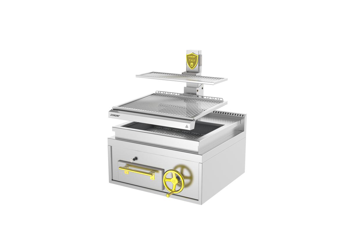 Josper PVJ-1-1-CT 76 countertop open charcoal grill, 80 diners