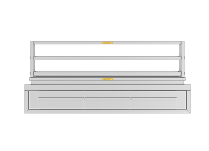 Josper RGJ-PRO L countertop Robatagrill, 90 diners, front view