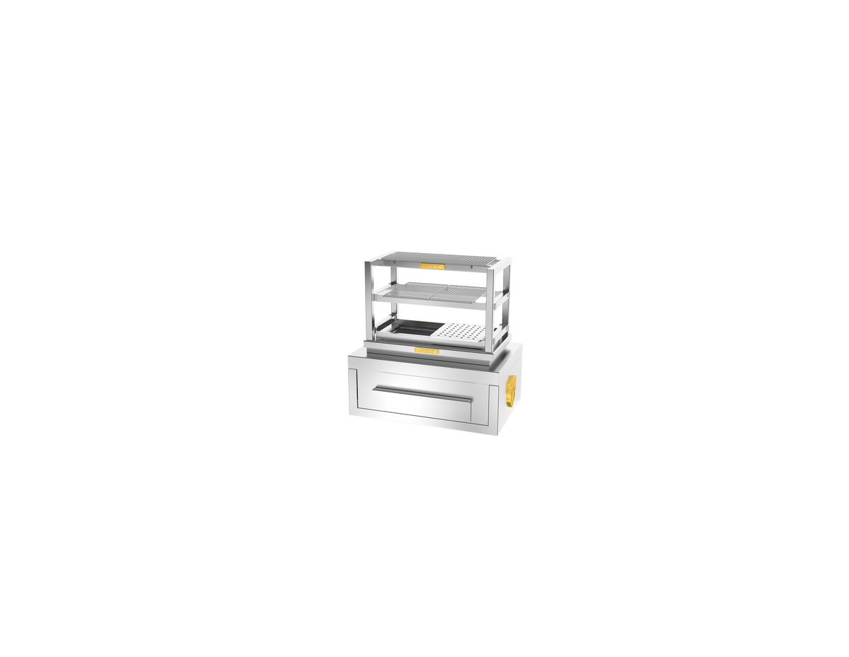 Josper RGJ-PRO S countertop Robatagrill, 35 diners, alternate view