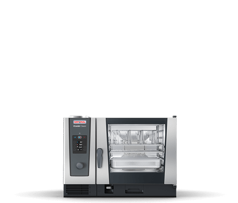 Rational iCombi Classic 6-2/1 combi oven, front view