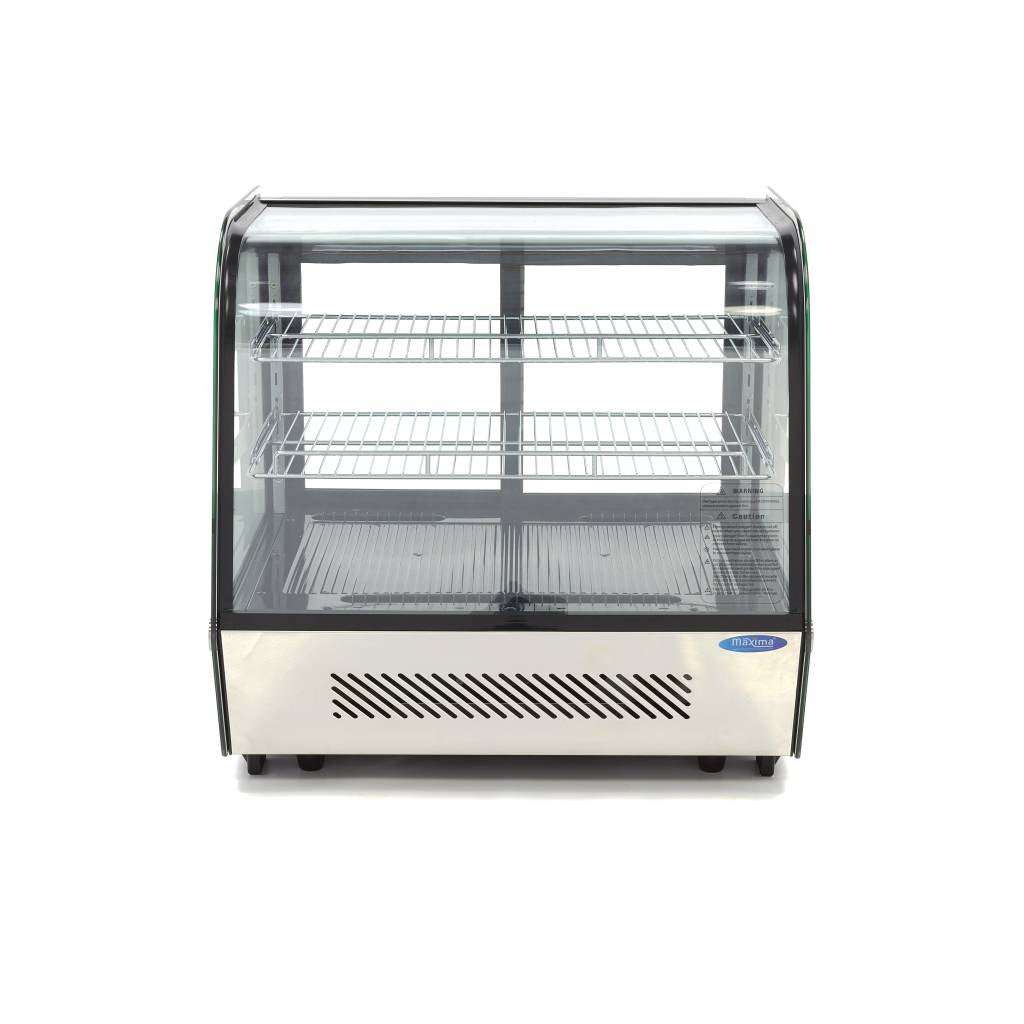 Maxima Display Fridge, 120 L, 70 cm, Stainless Steel, additional view