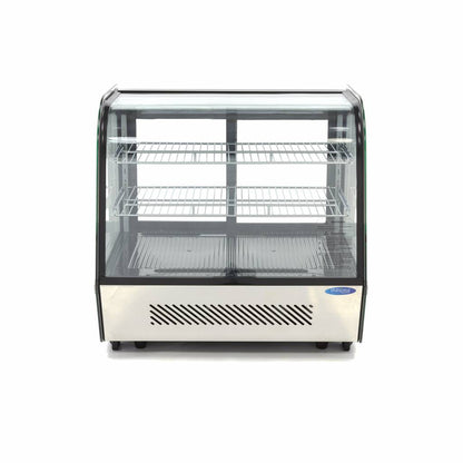 Maxima Display Fridge, 120 L, 70 cm, Stainless Steel, additional view